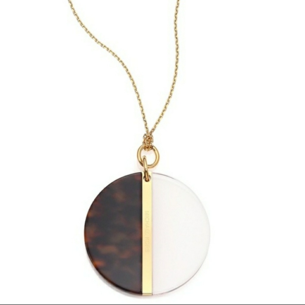 Michael Kors "Color Block" Acrylic Necklace